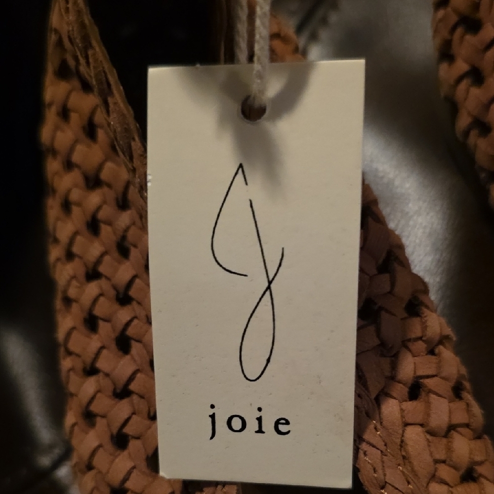 Joie Brown Woven Loafers - Picture 4 of 7